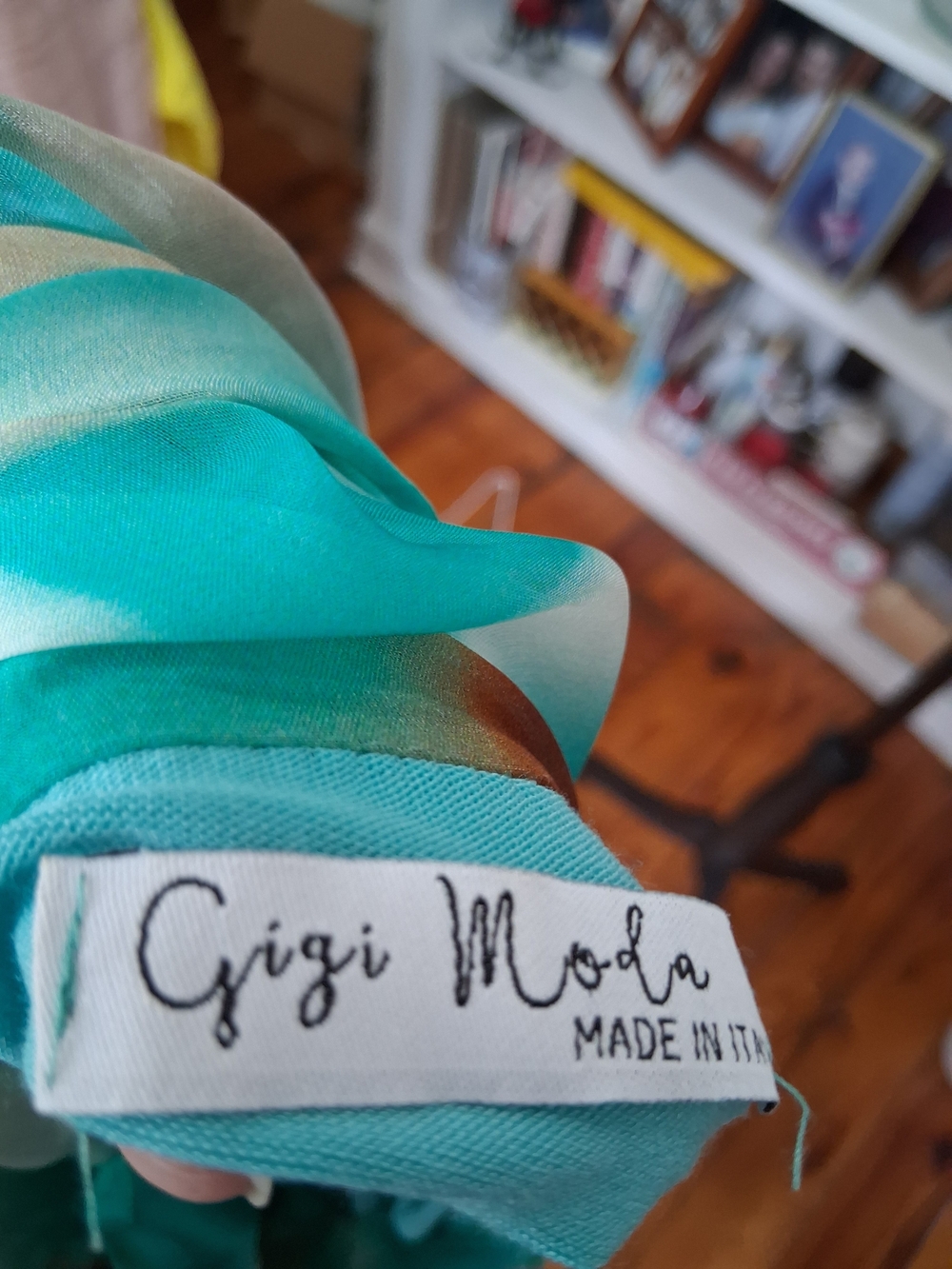 Gigi Moda Teal & Aqua Tunic Top